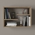 Raft pentru perete Tino, Tera Home, 60x19.5x44 cm, maro deschis
