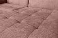 Coltar extensibil dreapta 3 locuri ELTAP, RT-24TOU, Gomsi, 228x165x100 cm, lemn/poliester, roz