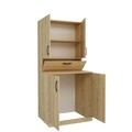 Dulap masina de spalat, Coraline, Palmira, 70x90x67 cm, Stejar