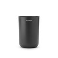 Suport periute si pasta de dinti, Brabantia, Dark Grey, 7.6x7.6x11 cm, polipropilena, gri inchis