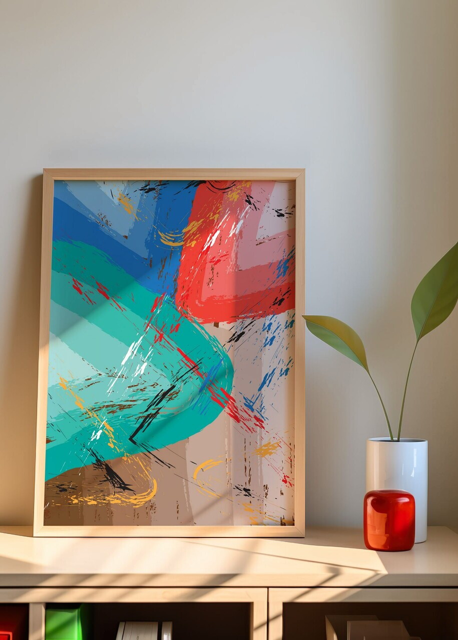 Tablou decorativ, Artnewclahsp45-5070, Lemn masiv, MDF, Multicolor - view 2