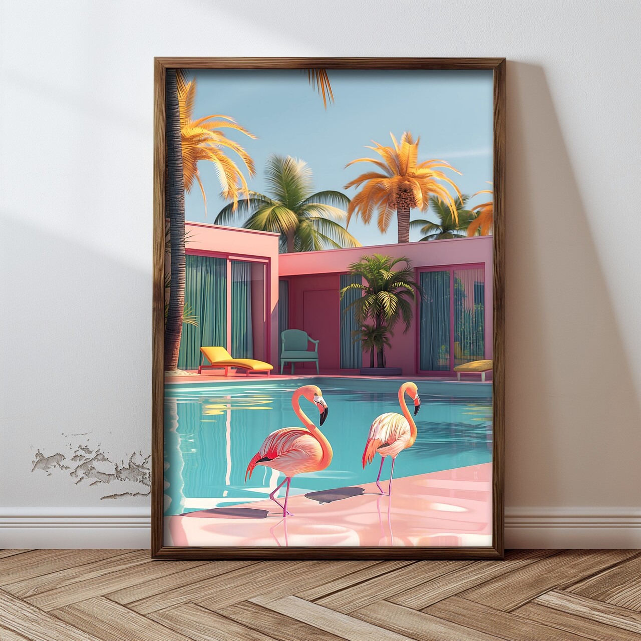 Tablou decorativ, GE093-L, Lemn, Multicolor - view 2
