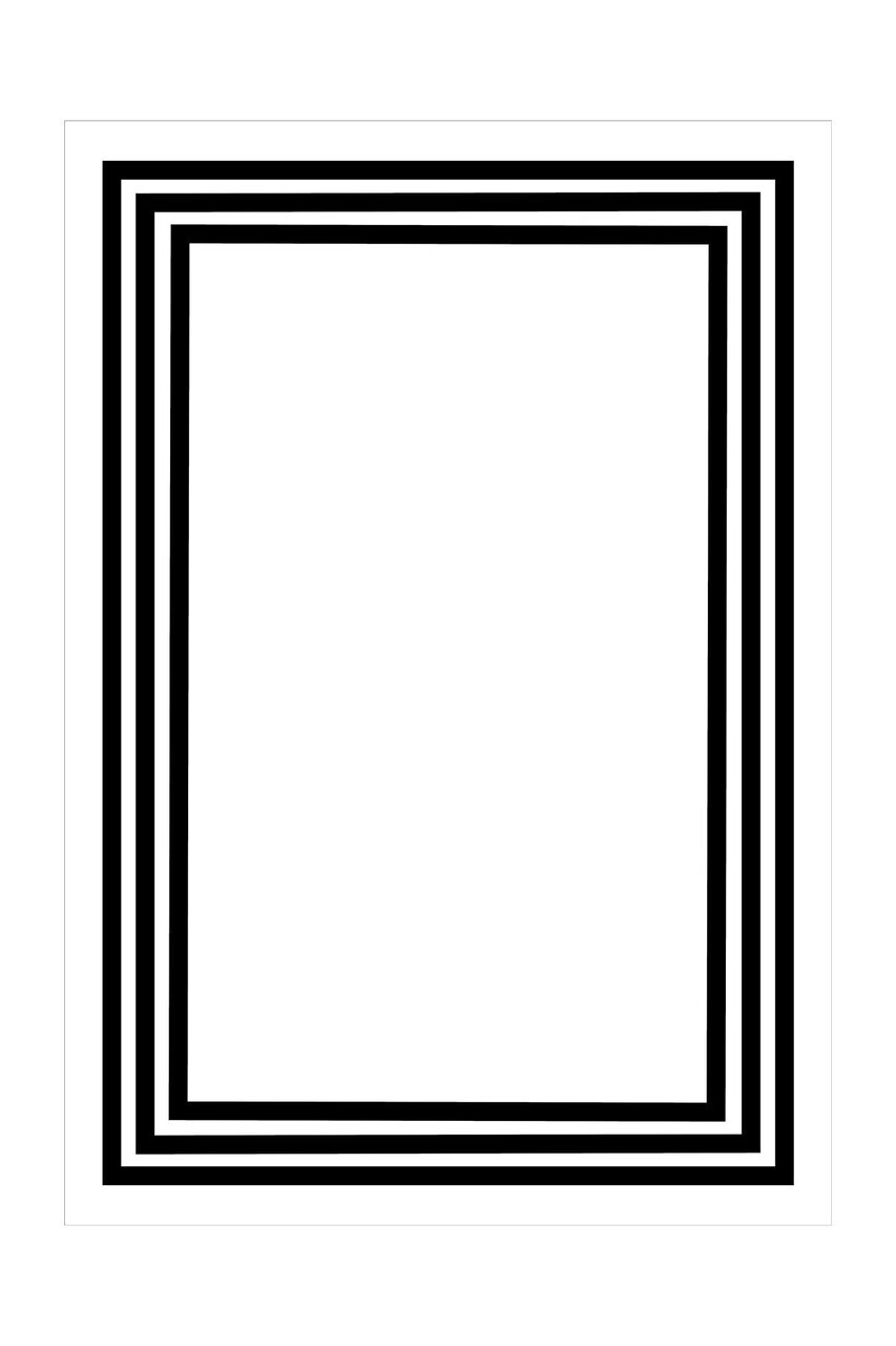 Covor, CLR-0000670-009, 100x200 cm, Poliester, Alb — imaginea 2