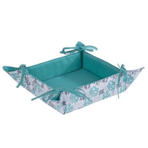 Cos pentru paine Nordic Branch, Ambition, 21x21 cm, textil