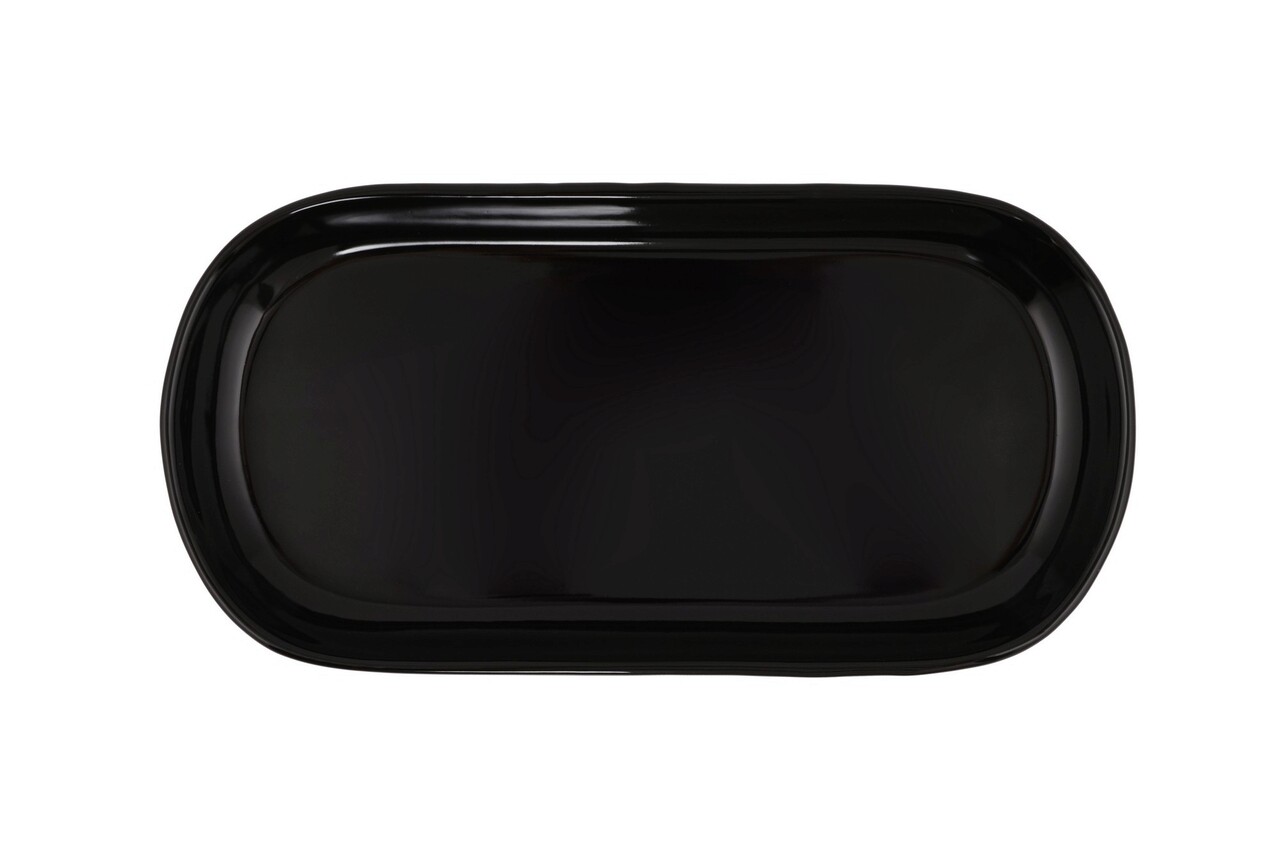 Set platouri servire, Keramika, 275KRM1424, Ceramica, Negru