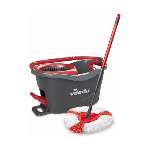 Set mop cu galeata, Vileda, Turbo Easywring & Clean, polipropilena