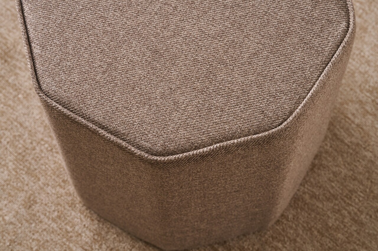 Taburet, Atelier del Sofa, 825BLC5158, Lemn, Maro - view 3