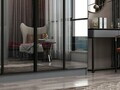 Dulap pentru haine, Hanah Home, Nisa, 270x210x52 cm, Antracit