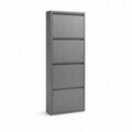 Pantofar, Hanah Home, 4 Doors, 50x140x15 cm, Antracit