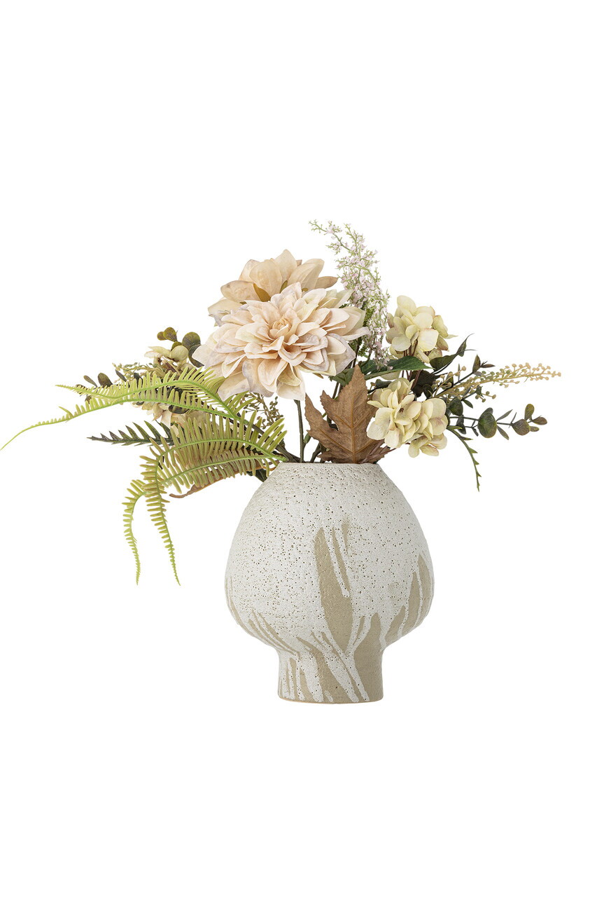 Buchet flori artificiale, Bloomingville, Glow, 23x46 cm, poliester/polietilena, natural - imagine 5