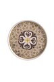 Set platouri servire, Hermia, 275KRM2620, Dimensiune: 27 cm (4 bucăți), Crem