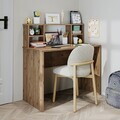 Birou, Hanah Home, 2635, 100x105.8x55 cm, PAL MELAMINAT, Maro