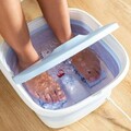 Dispozitiv de SPA pentru picioare pliabil cu role si hidromasaj Footopy, InnovaGoods, 38.5 x 37.5 x 22 cm
