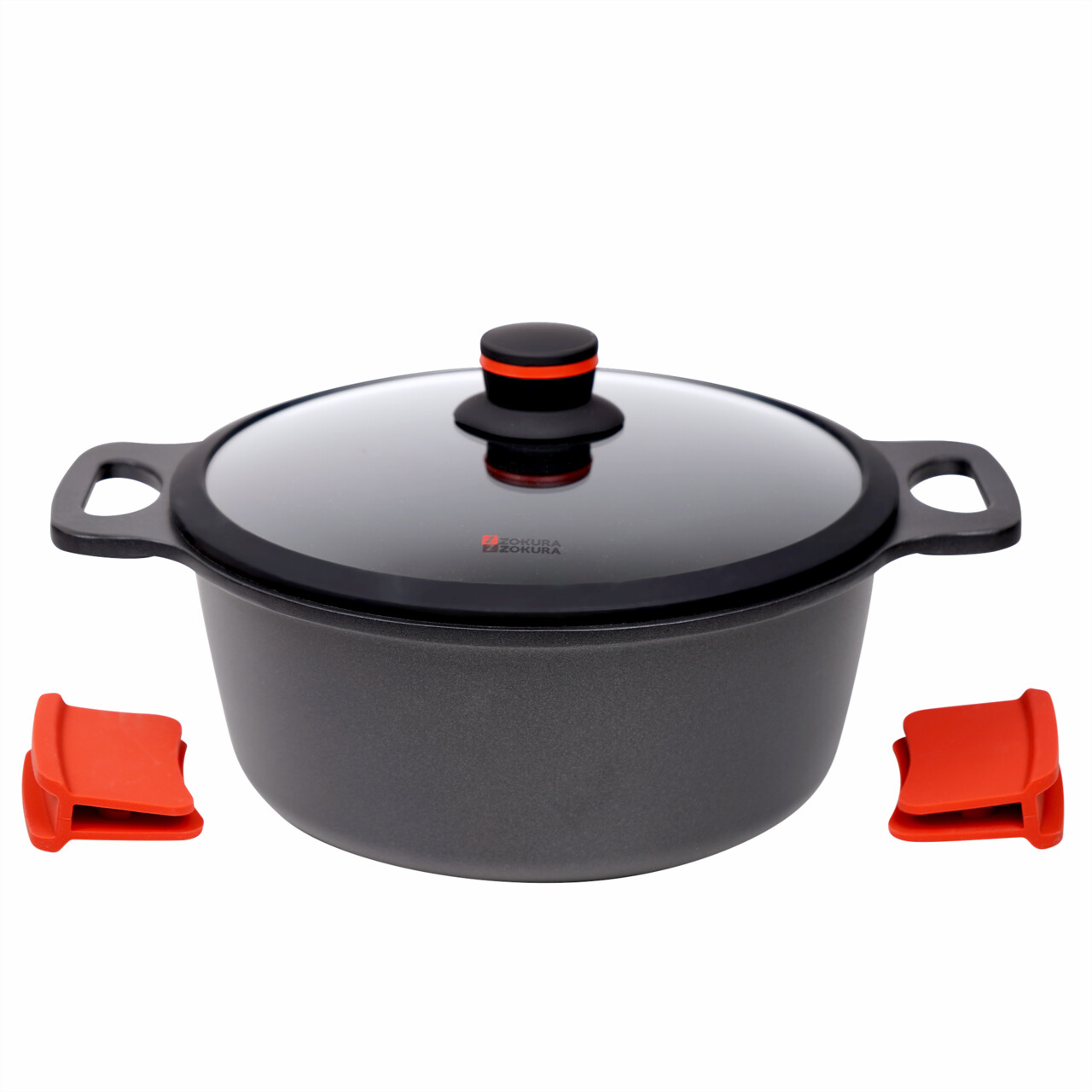 Cratita aluminiu, 24cm/3,6L, "Noble" - Zokura