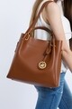 Geanta Beverly Hills Polo Club, 396, piele ecologica, maro