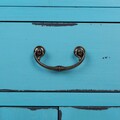 Bufet inferior Blue, Creaciones Meng, 48x32x75 cm, lemn de brad/MDF