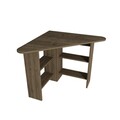 Birou de colt Corner, Arnetti, 80x80x73.8 cm, PAL, maro