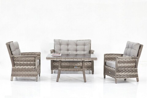 Set mobilier de gradina, divona, manila 708, gri