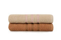 Set prosoape de maini 2 piese, Beverly Hills Polo Club, 411, Bumbac, Maro / Caramel / Somon