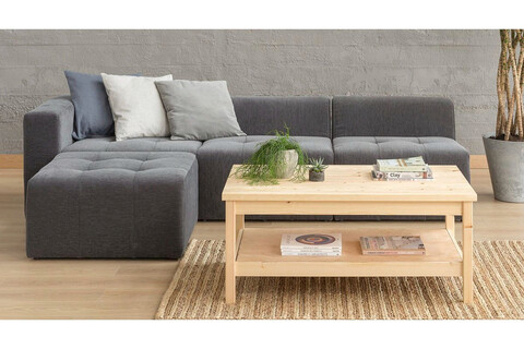 Masuta de cafea, puqa design, forest , 110x50x60 cm, lemn, stejar
