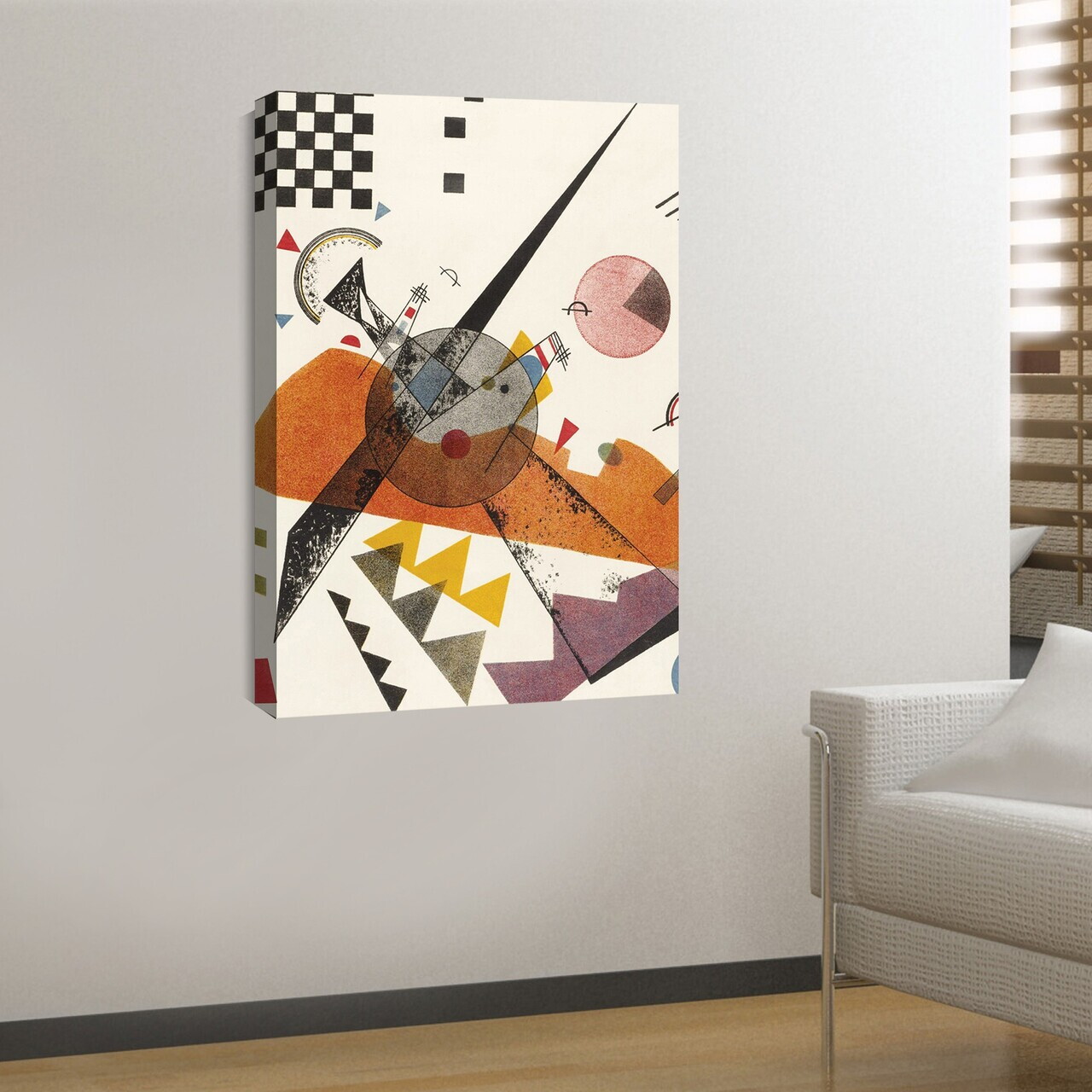 Tablou decorativ, A69CVS-092, Dimensiune: 60 x 90 cm, Multicolor — imaginea 3