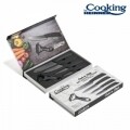 Set cutite 5 piese, Cook in Style, Heinner Home, ceramica/plastic, negru
