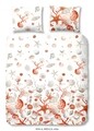 Lenjerie de pat pentru doua persoane, Good Morning, Shells, 100% bumbac, 3 piese, multicolor