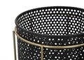 Set 2 ghivece Fashion, Mauro Ferretti, Ø 19,5x28-17x23 cm, fier