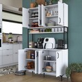 Dulap multifunctional, Rani, JE173, Alb