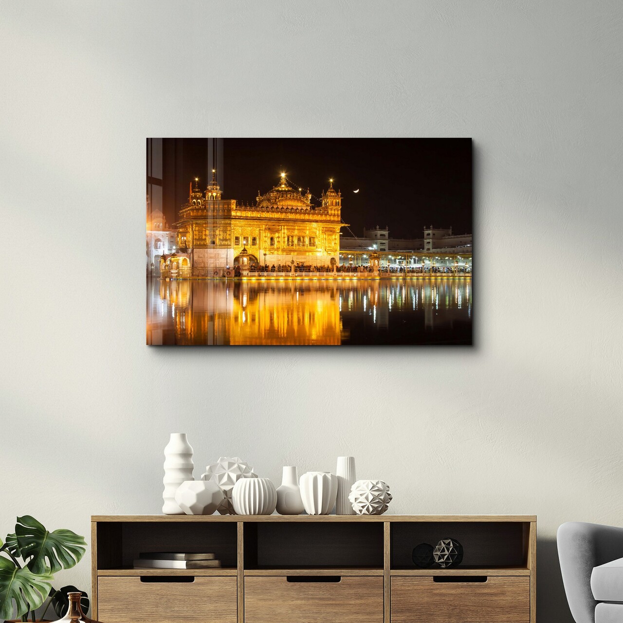 Tablou decorativ, SPR-1503, Dimensiune: 35 x 55 cm, Multicolor - view 2