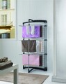 Uscator de rufe vertical, Metaltex, Fortino, 25 m capacitate de uscare, otel/plastic, gri