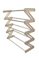Organizator ajustabil pentru incaltaminte Bedora, plastic/metal, argintiu/bej