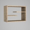 Raft pentru perete Tino, Tera Home, 60x19.5x44 cm, maro deschis