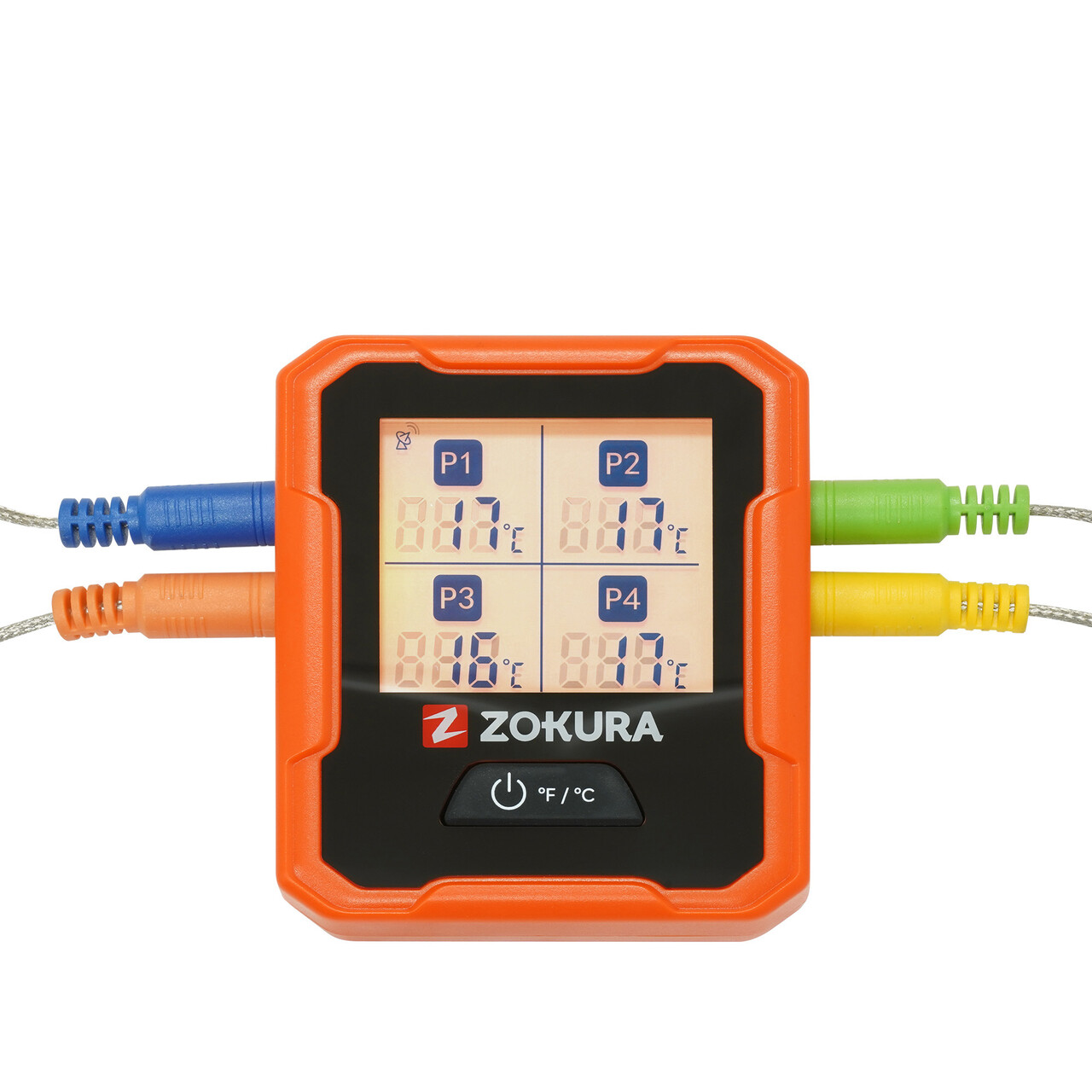 Termometru digital wireless pentru carne, cu 4 sonde - Zokura - imagine 5