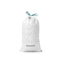 Set 20 saci de gunoi, Brabantia, PerfectFit, marimea O, 30 L, polipropilena, alb