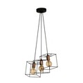 Lustra, Alby, 527ABY1687, Metal, Negru/Cupru