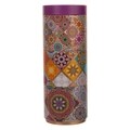 Cutie cu 3 compartimente, Dancy Flower, Creaciones Meng, 8.5x22 cm, metal