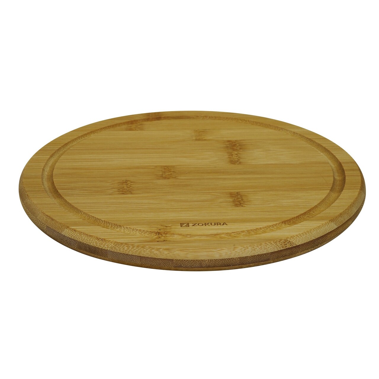 Platou servire branzeturi, 24 cm, cu capac din sticla - Zokura - imagine 2