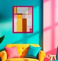 Tablou decorativ Canvas Print -B, Mauro Ferretti, 60x80 cm, canvas/lemn de pin/plastic, multicolor
