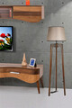 Lampadar, Luin, 534LUN4412, Lemn de brad, Nuc / Bej