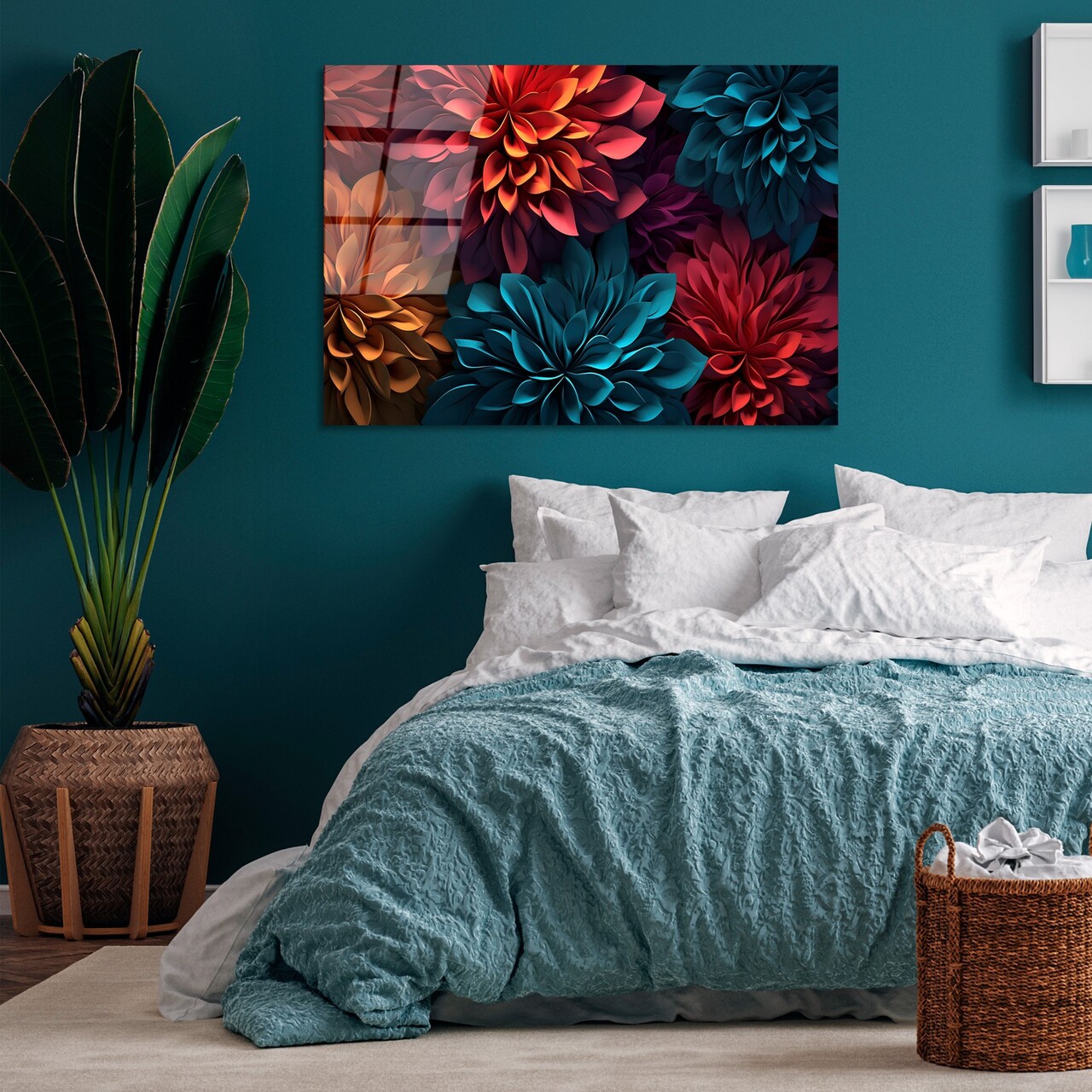 Tablou decorativ, UV-1175, 70 x 100 cm, Multicolor - view 3