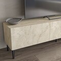 Comoda TV, Odessa, Oscar, 180x45x31.4 cm, Travertin