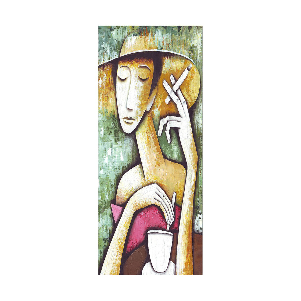 Tablou decorativ, DKY21398524_50120, Cadru: 100% LEMN (grosime: 3 cm), Multicolor - view 4