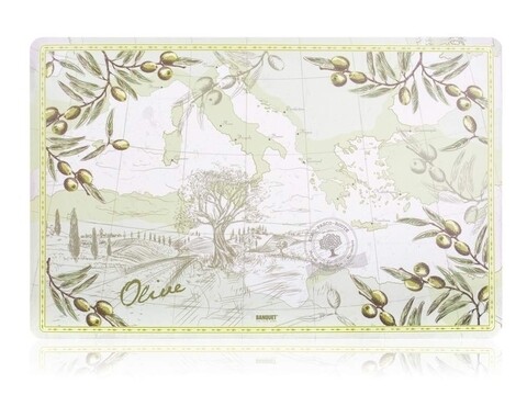 Suport pentru farfurie olives, banquet, 43x28 cm, plastic