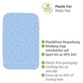 Patura pentru calcat Air Comfort, Wenko, 130x65 cm, bumbac, albastru/alb