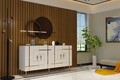 Consola, Olivia, Line KB150, Alb/Auriu