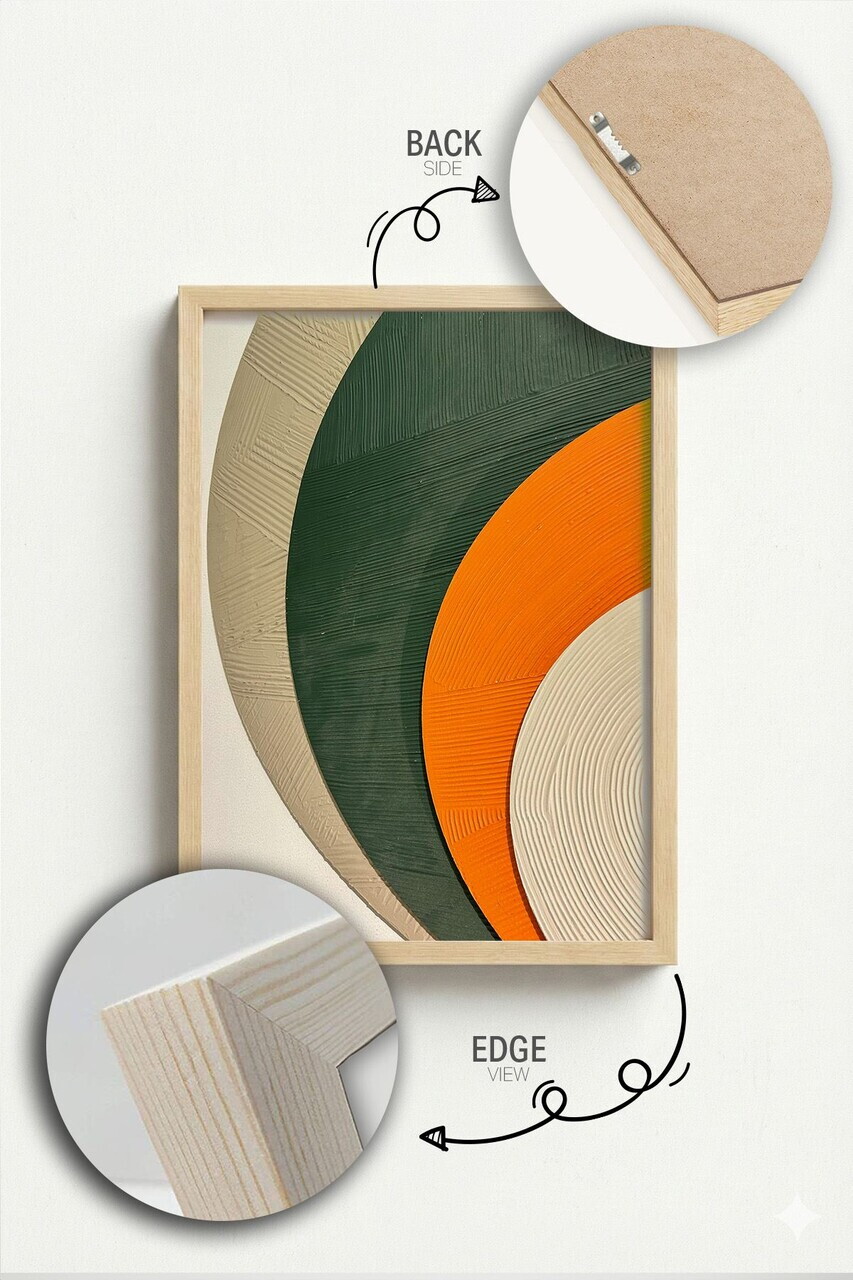 Tablou decorativ, Artnewclahsp58-5070, Lemn masiv, MDF, Multicolor - view 4