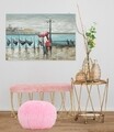 Tablou decorativ Venice, Mauro Ferretti, 120x80 cm, canvas pictat manual, multicolor