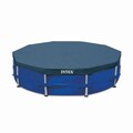 Husa pentru piscina Intex Metal Frame, Ø366 cm, PVC, albastru