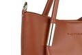 Geanta Beverly Hills Polo Club, 701, piele ecologica, maro
